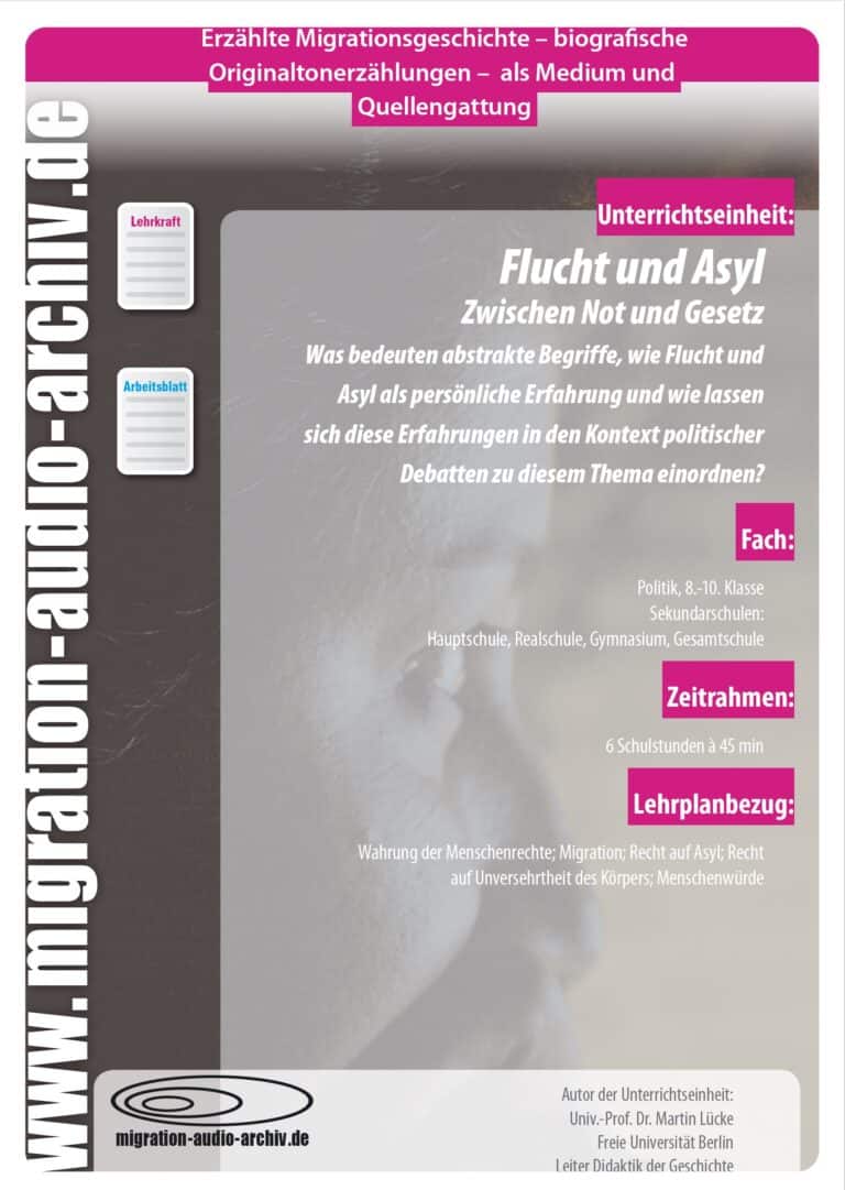 MODUL – FLUCHT & ASYL – Zwischen Not und Gesetz